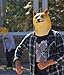 Miyaya@ Funny Doge Dog Animal Head Mask for Mask Festival、halloween、easter or Dance Party