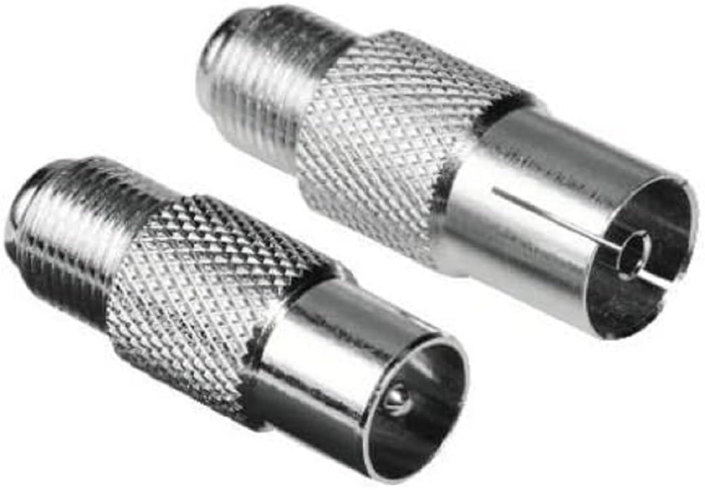 Hama SAT-Coax-Adapter Kit, SAT Antenna Plug Set