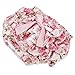 WINOMO Baby Girl Bloomers Diaper Cover Pink Floral Bowknot Ruffle Pants Size S