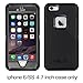 iPhone 6 Case, iPhone 6S Case [HEAVY DUTY] Built-in Screen Protector Tough 4 in1 Rugged Shorkproof Waterproof Cover [With Kickstand] (black)