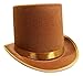 Nicky Bigs Novelties Deluxe Top Hat Costume, Men & Women, Party Hats for Adults, Magician Top Hat Halloween Costume, One Size