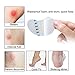 Welnove -14 Packs Blister Pads, Adhesive Heels Blister Cushioned Bandages for Blister Prevention, Blister Gel Guard Hydrocolloid Pads, Heel Protection Pad for Men and Women