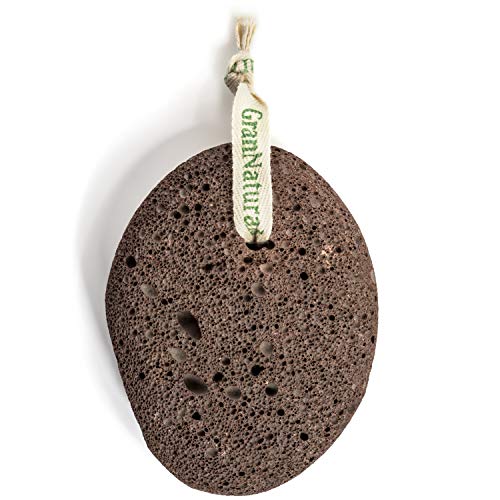 Pumice Stone for Feet, Hands, Heel, Toes - Foot Scrubber, Exfoliator, Sander for Dead, Dry & Cracked Skin - Corn & Callus Remover - Natural Exfoliating Earth Lava Pedicure Tool for Healthy Feet