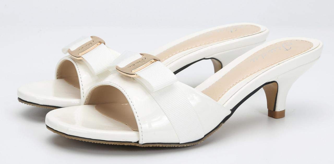 Comfy Black Fluffy Slingback Slippers With Platform Sole | Linzi | SilkFred