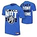 WWE AJ Styles They Don't Want None T-Shirt Carolina Blue XL