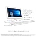 HP 20-inch All-in-One Computer, Intel Celeron J4005, 4GB RAM, 1TB hard drive, Windows 10 (20-c410, White) (Renewed)