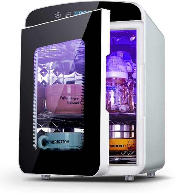 WSJTT 2 in 1 Hot Towel Warmer Cabinet and UV Sterilizer 22L Bottle Sterilizer Dryer UV Sterilization Children's Meal Toy Disinfection Cabinet Pot Baby Care Products