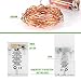 LE Fairy Light with Timer, Battery Operated, 20 ft 60 Micro Starry LED, Warm White, Decorative Cooper String Light for Indoor Outdoor Wedding, Party, Bedroom, Room Decor and More, Pack of 3