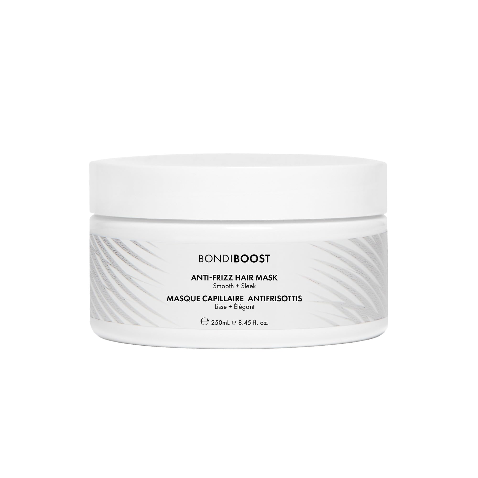 BondiBoost Anti-Frizz Smoothing Hair Mask-SiliconeFree,Aloe-Based Deep Conditioning Treatment with vegetable squalane(Sugarcane),Hyaluronic Acid 7 Oil Blend for Glossy Hair-Vegan & Cruelty-Free,200ml