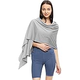 Sun Shawl UV Sun Protection UPF 50+ Beach Travel Scarf Wrap Summer Swimsuit Cover Up Cooling Blanket