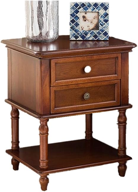 Bedside Table Pastoral Side Table Mini Vintage Bedroom End Table