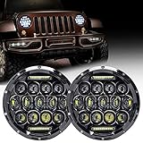 Firebug Jeep LED Headlight 75W 9000 Lumens Hi/Lo Beam, Jeep Wrangler Headlights DRL, Jeep TJ Led Headlights, Jeep JK Led Headlights, Jeep Wrangler JK TJ LJ 97-16
