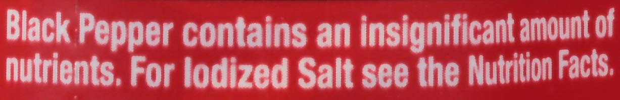 Morton McCormick Iodized Salt & Pepper, Shaker Set, 5.25 Ounce : Grocery & Gourmet Food