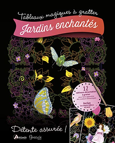 Jardins enchantés (TABLEAUX MAGIQUES À GRATTER) (French Edition) by Robert COLLECTIF