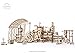 S.T.E.A.M. Line Toys UGears Mechanical Models 3-D Wooden Puzzle - Mechanical Robot Factory