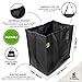 Reusable Produce Bags With Reusable Grocery Bags - Environmentally Friendly Organic Cotton Mesh Bags Bundled With Grocery Bags - Double Stitching, Durable, Easy To Clean, Machine Washable