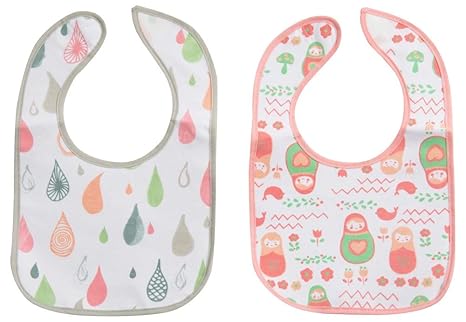 baby bibs with plastic back