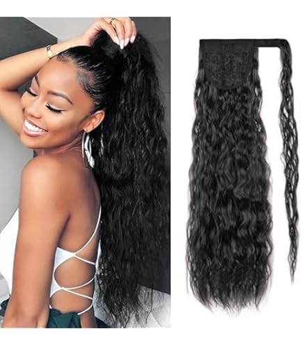 Coda Di Cavallo Sintetica Freetress Equal Con Coulisse - Naturale - Foto 11