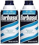 Barbasol Shave Cream, Pacific Rush - 10 oz - 2 pk