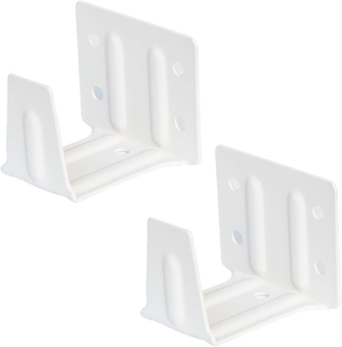 CUTELEC Center Support Bracket 2 Pack White Color for 2" Low Profile Window Blinds