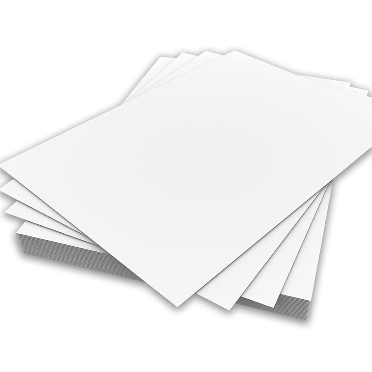 A5 White Colour Paper 80gsm Sheets Double Sided Printer Paper Copier Origami Flyers Drawing School Office Printing 148mm x 210mm (A5 White Paper - 80gsm - 500 Sheets) — image 1