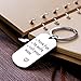Stainless Steel Keychain Keyring Keyhook Have Fun Be Safe Call Your Mom Daughter Son Tag Jewlery Charms Gift
