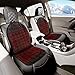 Zone Tech Car Heated Seat Cover Cushion Hot Warmer - Premium Quality 2 Pack 12V Fireproof Heating Warmer Pad Cover Perfect for Cold Weather and Winter Driving