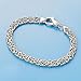 Ross-Simons Sterling Silver Small Byzantine Bracelet