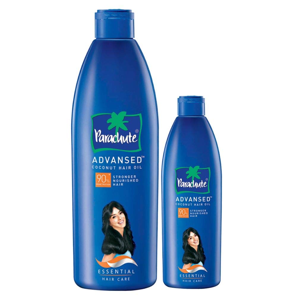 Parachute Advansed Coconut Hair Oil, 300ml (Free 75ml) (Ship from India)
