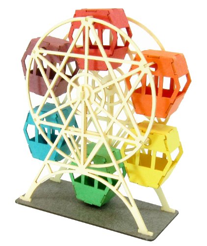 Miniature Art Petit Ferris wheel MP01-138 (Paper-crafting ) by Sankei