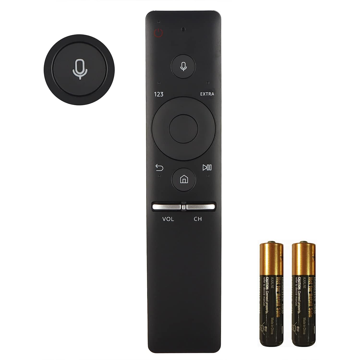 Photo 1 of **INCOMPLETE** New BN59-01241A Voice Remote Control for Samsung Smart TV UN65KS8500F UN55KU7000F UN65KS8500F UN75KS9000F UN65KS800DF UN65KS9000F UN65KS800DF Replacement Controller with Two Batteries