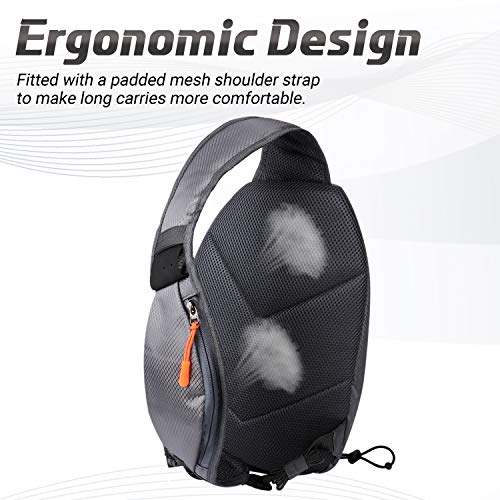 RUNCL Fishing Tackle Storage Bag, Fly Fishing Bag, Sports Shoulder Bag - Tournament Proven, Perfect Organizer, Angling-Specific Design, Ergonomic Design - Storage Organizer 03 - Thumbnail 3