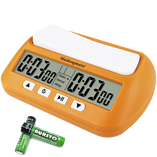 maidongmaixi Chess Clock, Digital Chess Timer & Game Timer, 3in1