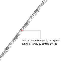uxcell HSS(High Speed Steel) Extra Long Twist Drill