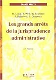 Les Grands Arrêts De La Jurisprudence Administrative by 