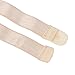 WINOMO 3pcs Adjustable Low Back Bra Strap Converter Extension Strap for Party Banquet Bare-back Dress