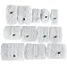 sticro 39.6Yards White Lace Trim Ribbon with 12 Rolls Assorted Patterns Cream Vintage, Decorative Bridal Wedding Lace DIY Making Sewing Accessory Collection