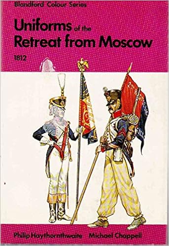 Uniforms Of The Retreat From Moscow 1812 Colour S Amazon Co Uk Haythornthwaite Philip J 9780713707885 Books