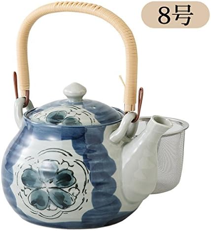Amazon 急須 大 土瓶 ティーポット 大きい 急須 かわいい 急須 おしゃれ 陶器 有田焼 日本製 1300 濃花紋ｍｓ8号土瓶 急須 オンライン通販