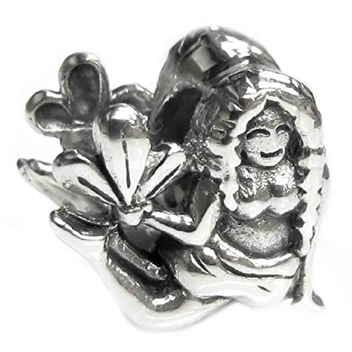 Sterling Silver Zodiac Virgo European Style Bead Charm