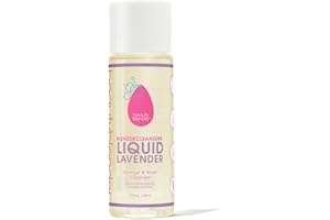 Beautyblender | Blendercleanser Tool Wash | Lavender Purifying Liquid Soap | Sponge, Brush, Makeup Tool Cleanser | Lavender-Scented, Vegan, Paraben & Sulfate-Free, 3 oz | Package May Vary