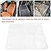 Plastic Car Seat Covers,Disposable Car Seat Covers 100Pcs Disposable Car Seat Covering Waterproof Clear Auto Vehicle Seats Protector ,Disposable Car Seat Covers For Mechanic Valet 140X80Cm