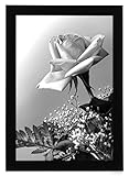 12x18 Black Picture Frame with Plexiglas Front By Americanflat - Designed to Display Vertically or Horizontally on a Wall - Mounting Hardware Included