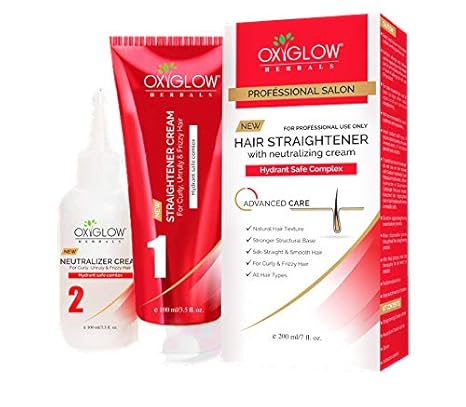 oxyglow hair straightener with neutralizing cream
