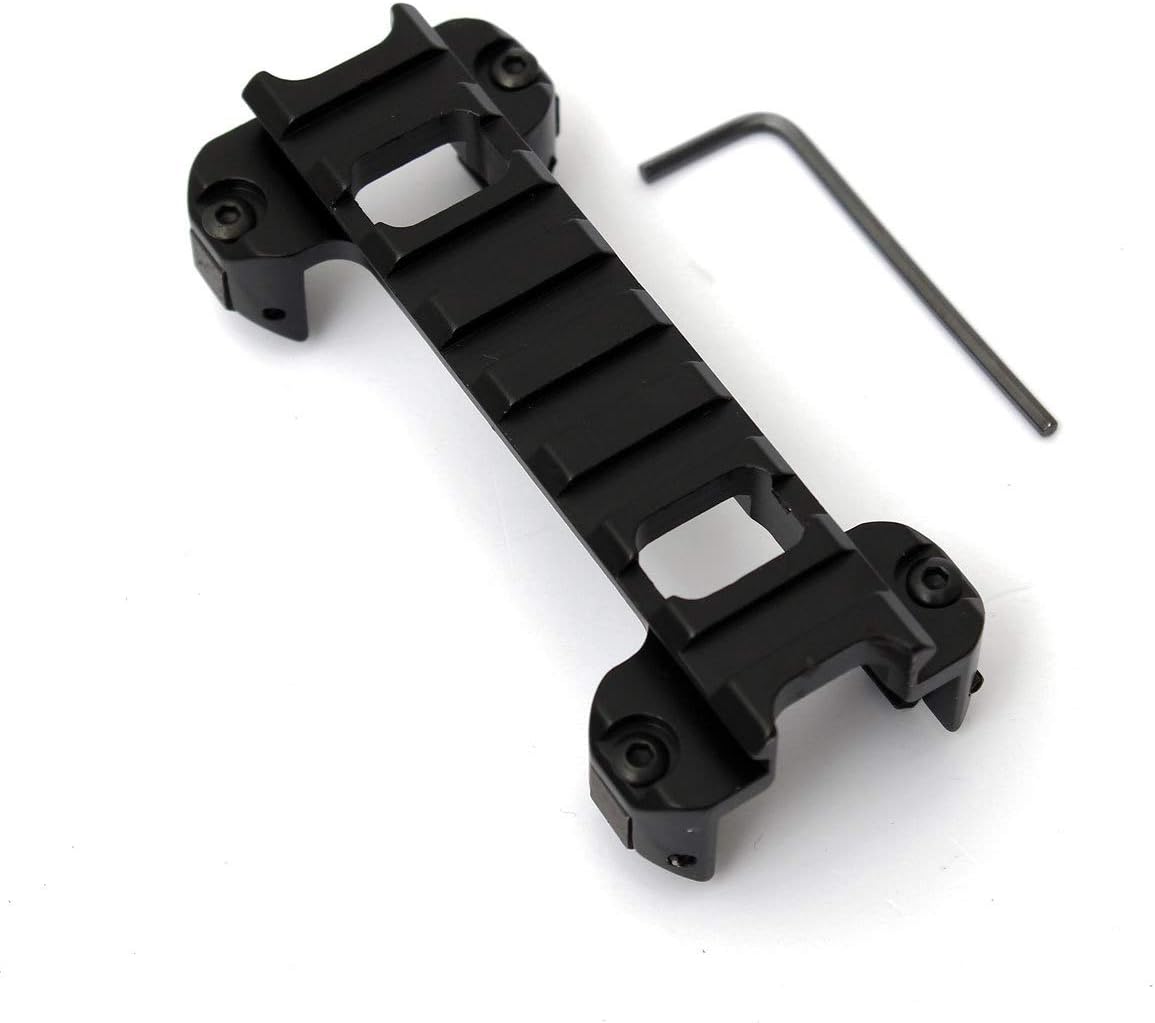 20mm Picatinny Weaver Rail Laser Scope Mount Claw Low Profile Mount Base for Airsoft MP5 G3 Series Clip Bracket