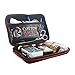 Xcellent Global Vape/MOD/E-CIG Semi Hard Shell Case Organizer Coil, Tanks, Mods, Bottles Coil Supplies Black (Case Only) HG239