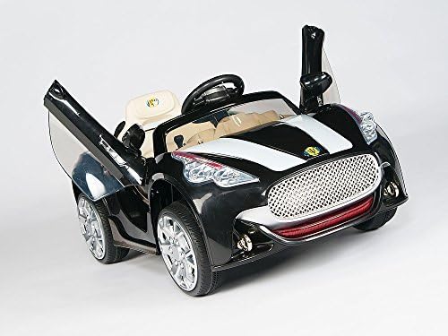 MASERATI STYLE Sport Edition 12v Kids Ride on Car, Toy, Battery with Remote Control, Lights, Music, Doors