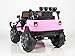 Kids 12V Battery Operated Ride On Truck with Big Wheels RC / Remote Control, Pink