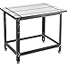 Rockler T Track Table Top (28” x 40”) - T Track Accessories for Fast & Stable Sawing, Sanding, Routing, or Assembly – Extruded Aluminum T-Slots Workbench Top - Aluminum T Track for Tables, Stands