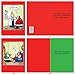 NobleWorks - 10 Assorted Funny Cards for Christmas - Cartoon Humor, Boxed Happy Holiday Notecards with Envelopes - Holly Jolly Rice Cakes A5557XSG-B1x10